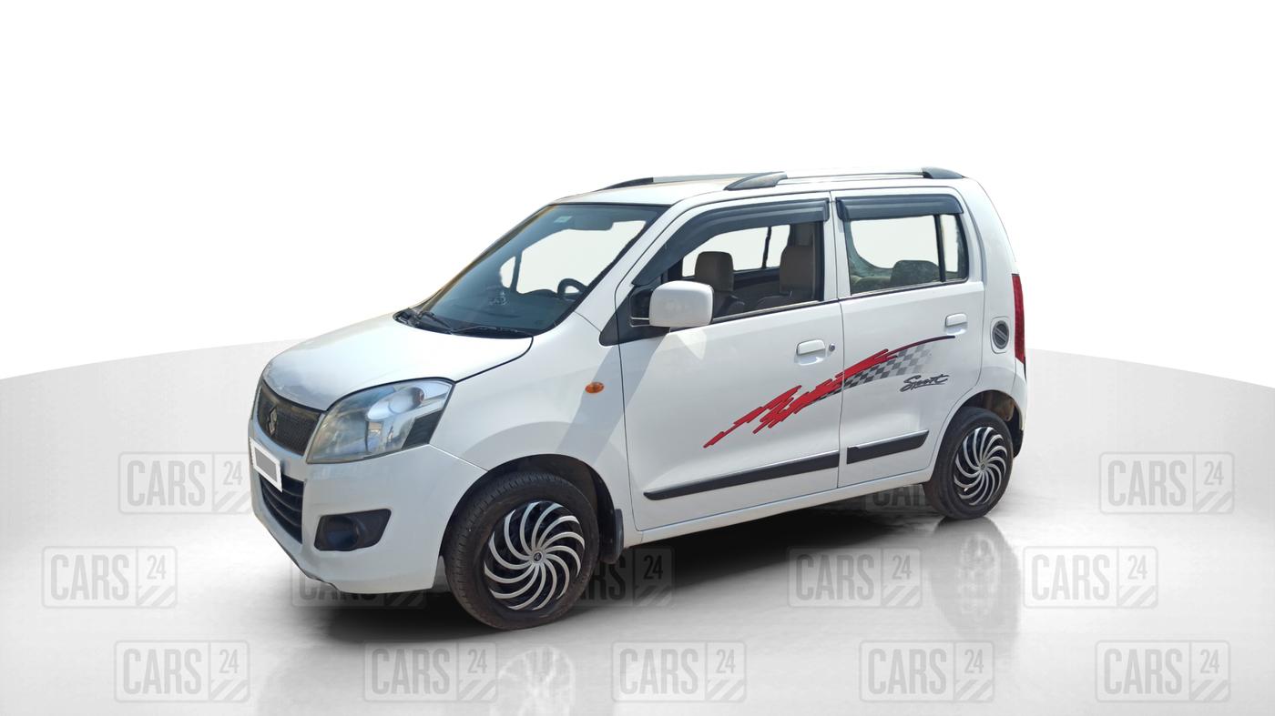 2016 Maruti Wagon R 1.0 VXI, Petrol, Manual, 92,738 km, Left Front Diagonal