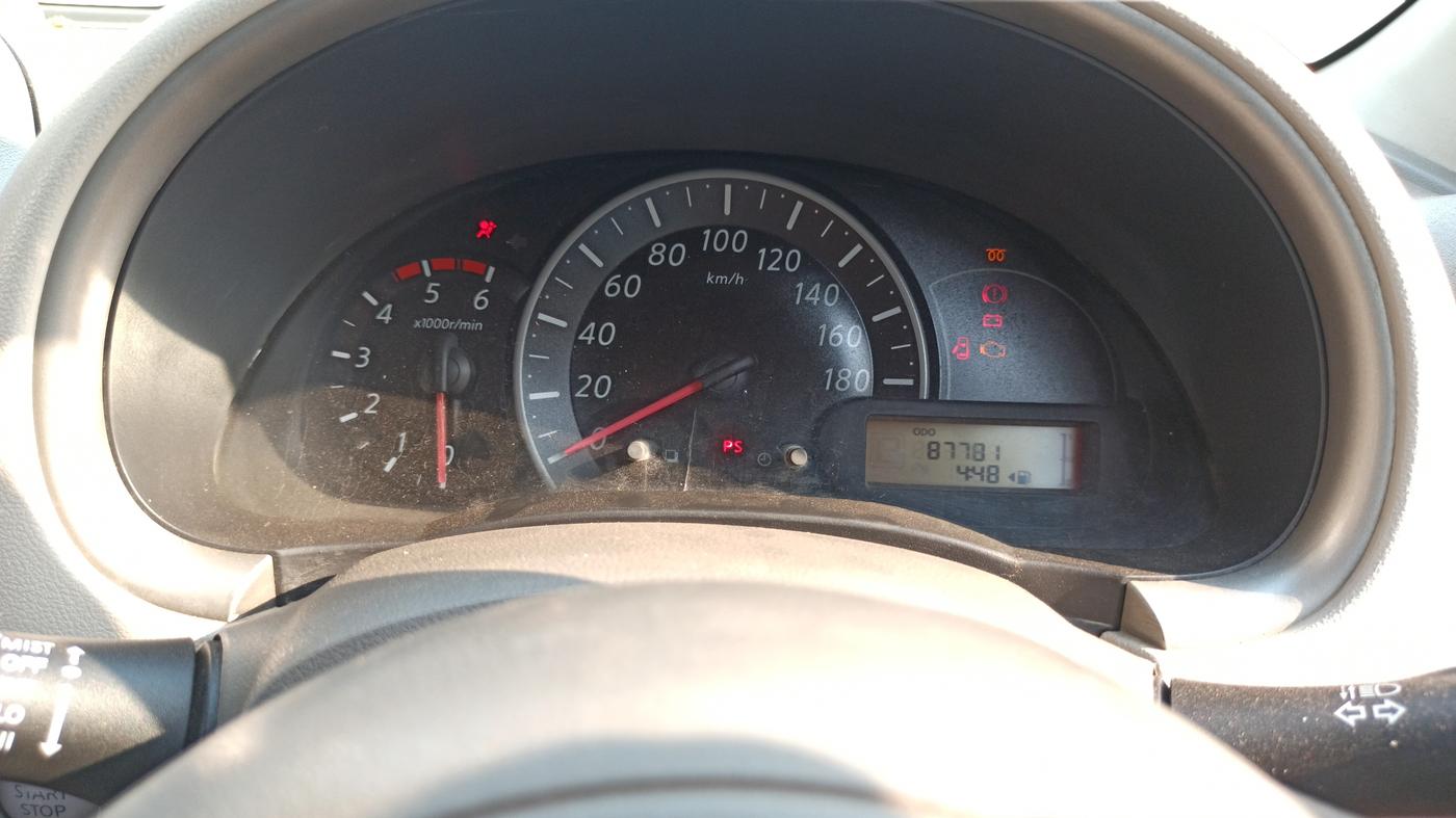 2014 Nissan Micra XV P DIESEL, Diesel, Manual, 87,781 km, Odometer Image