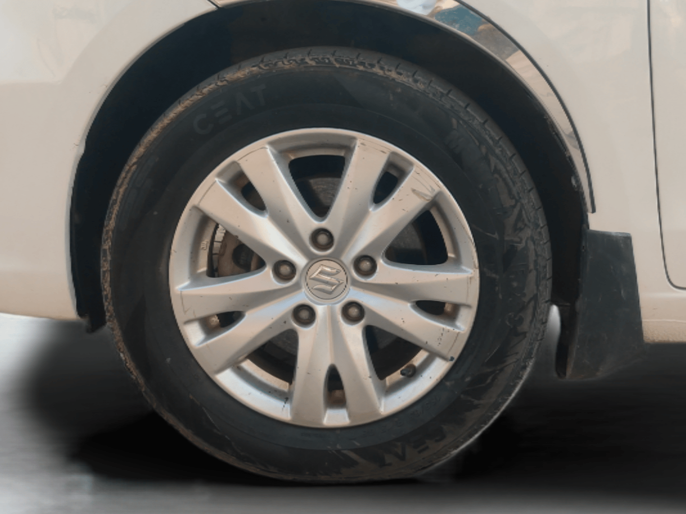 2017 Maruti Ertiga VDI SHVS, Diesel, Manual, 81,689 km, Left Front Wheel