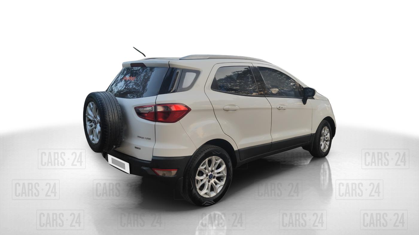 2016 Ford Ecosport TITANIUM 1.5L DIESEL, Diesel, Manual, 1,11,400 km, Right Back Diagonal
