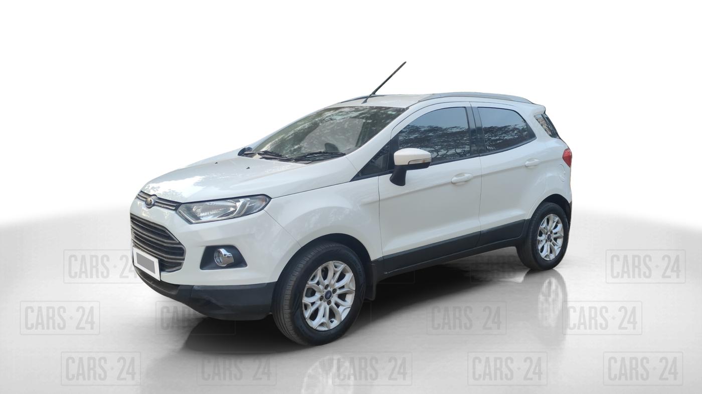 2016 Ford Ecosport TITANIUM 1.5L DIESEL, Diesel, Manual, 1,11,400 km, Left Front Diagonal