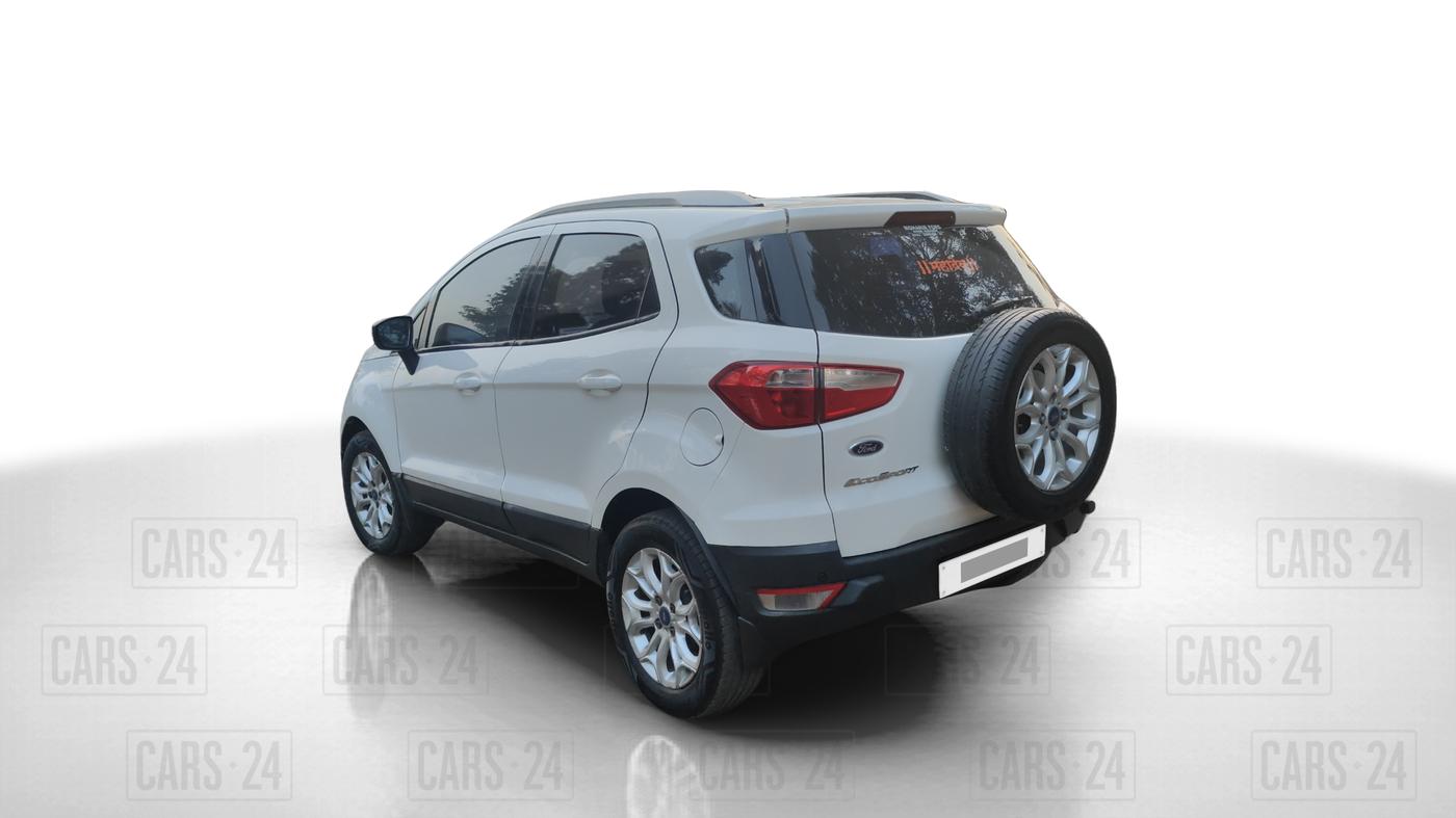 2016 Ford Ecosport TITANIUM 1.5L DIESEL, Diesel, Manual, 1,11,400 km, Left Back Diagonal