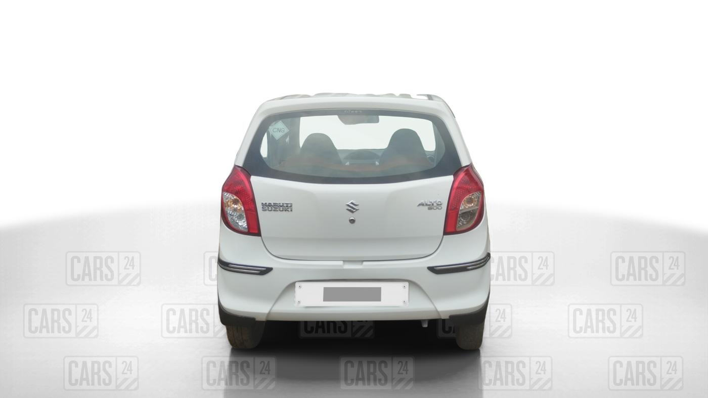 2017 Maruti Alto 800 LXI CNG, CNG, Manual, 75,300 km, Back/Rear
