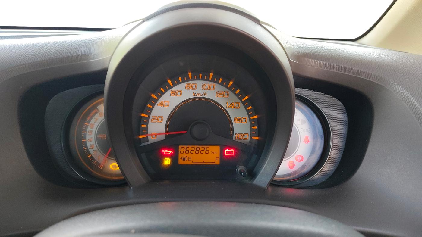2012 Honda Brio S MT, Petrol, Manual, 62,826 km, Odometer Image