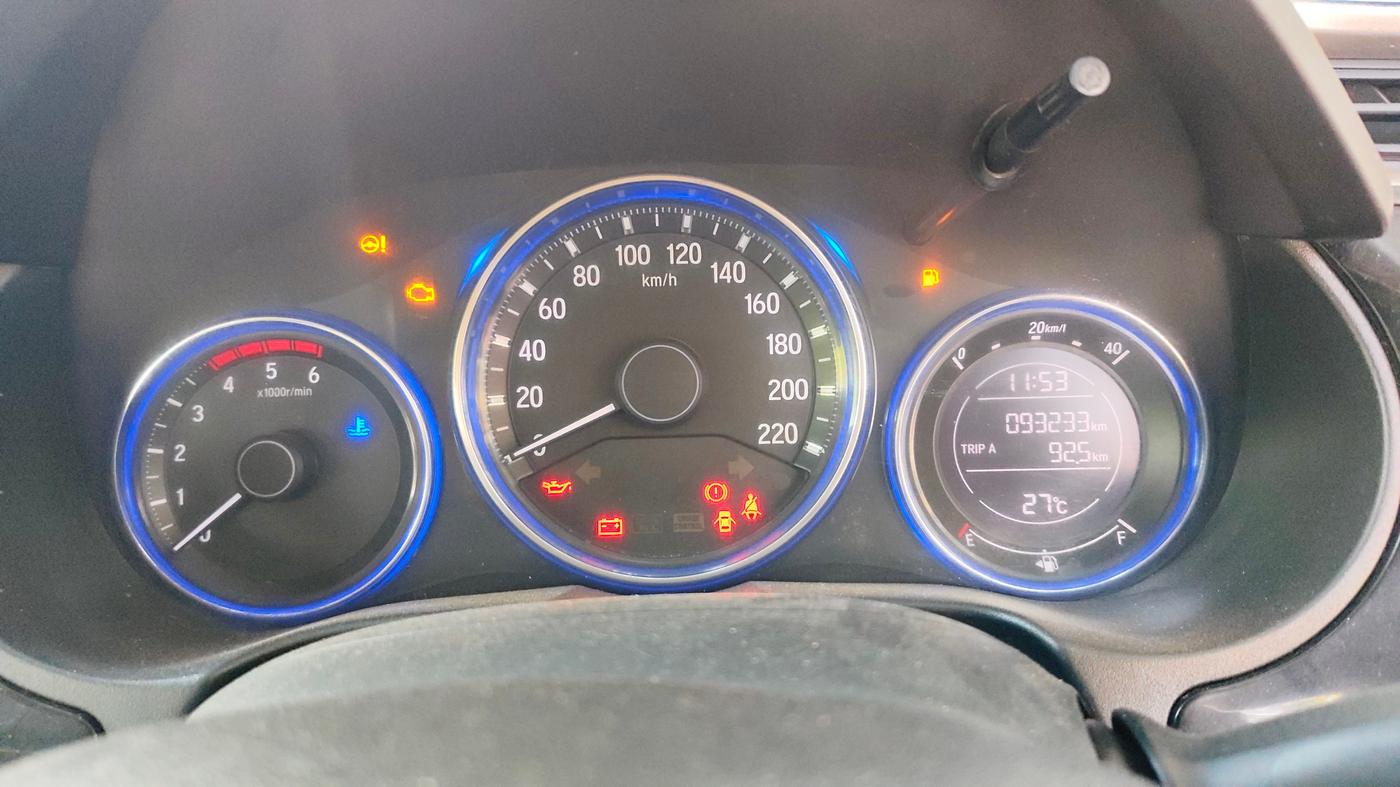 2015 Honda City 1.5L I-DTEC SV, Diesel, Manual, 93,233 km, Odometer Image