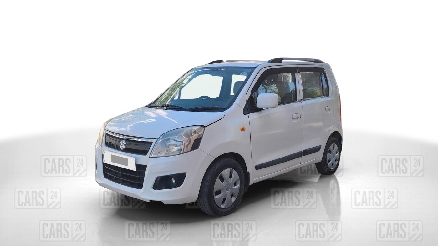 2017 Maruti Wagon R 1.0 VXI, Petrol, Manual, 77,737 km, Left Front Diagonal