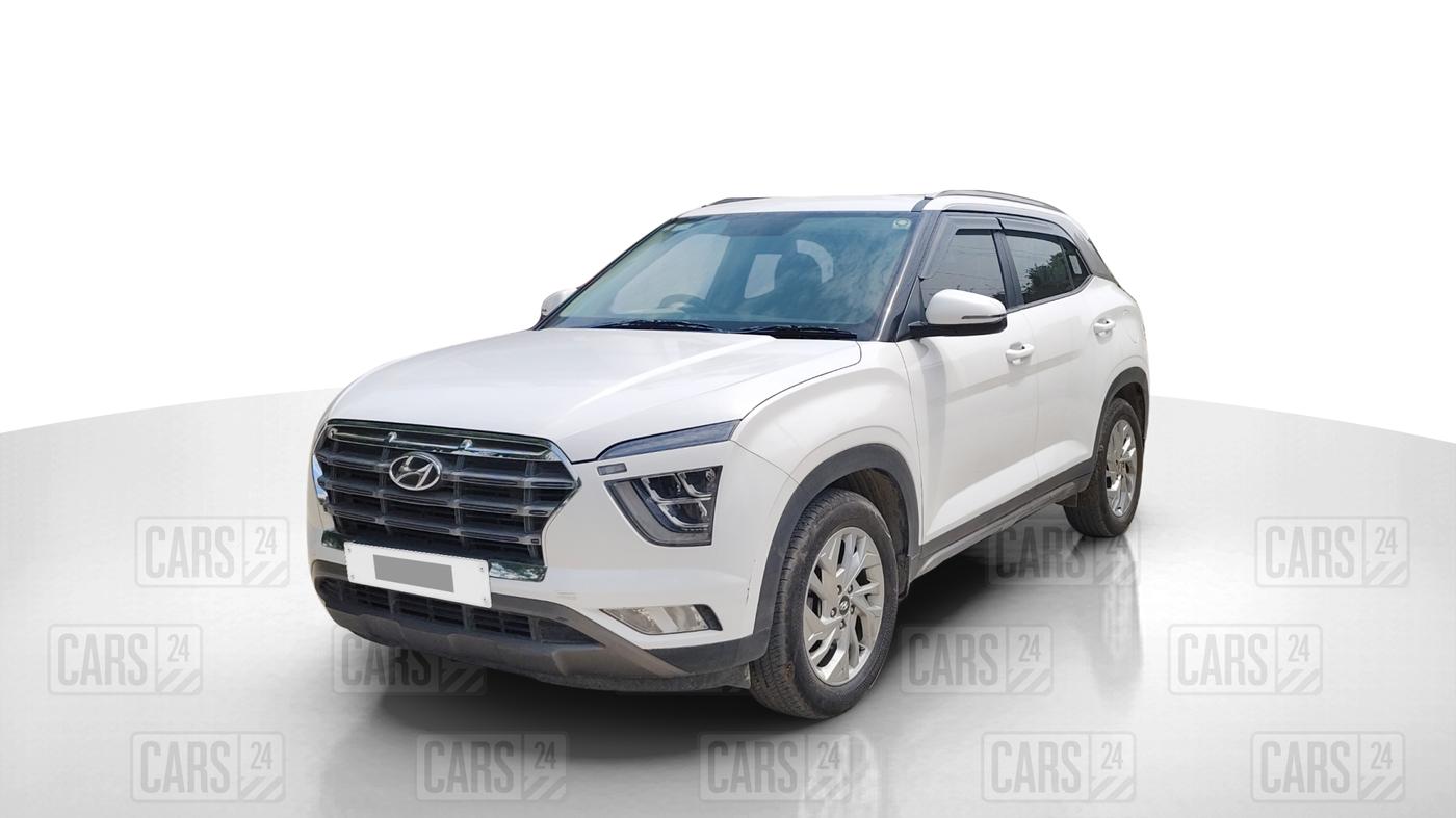 2021 Hyundai Creta SX EXECUTIVE 1.5 DIESEL, Diesel, Manual, 93,895 km, Left Front Diagonal