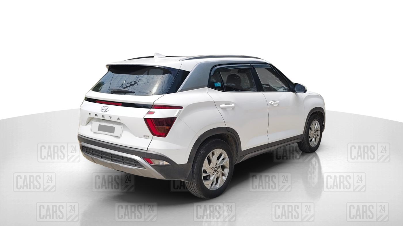2021 Hyundai Creta SX EXECUTIVE 1.5 DIESEL, Diesel, Manual, 93,895 km, Right Back Diagonal