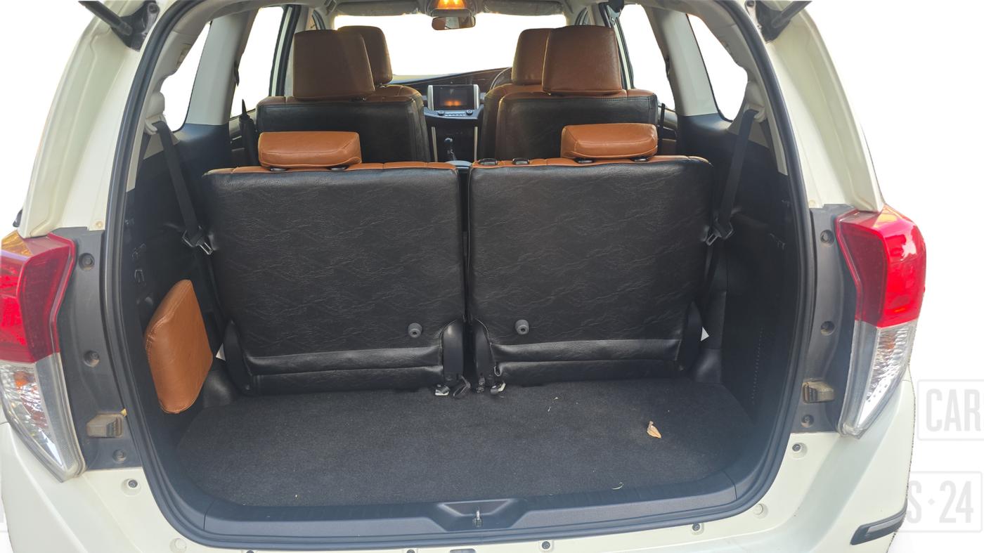 2018 Toyota Innova Crysta 2.4 VX 8 STR, Diesel, Manual, 69,000 km, Boot Inside