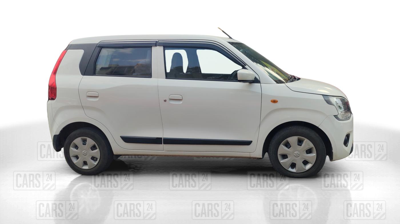 2019 Maruti New Wagon-R VXI 1.0, Petrol, Manual, 35,466 km, Right Side View