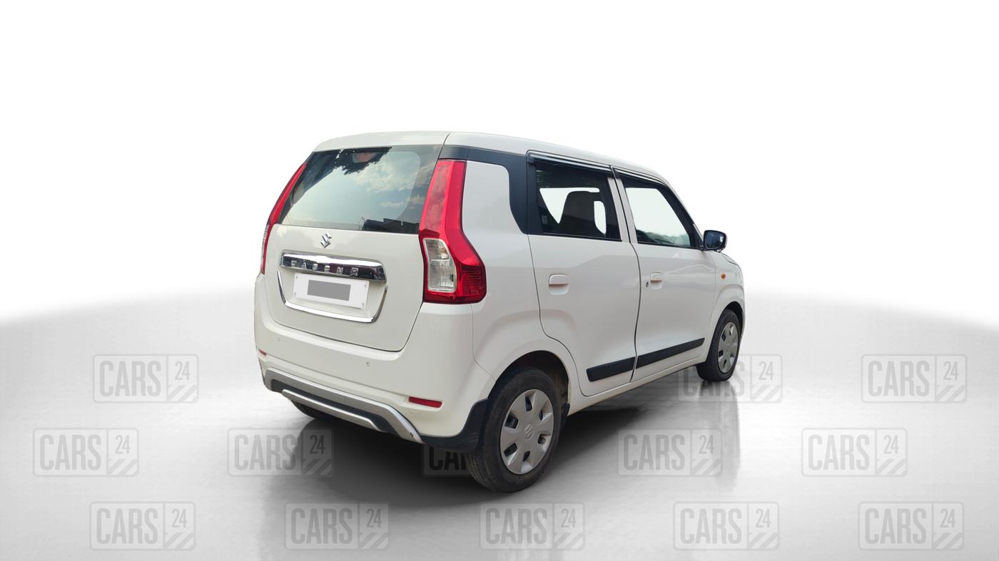 2019 Maruti New Wagon-R VXI 1.0, Petrol, Manual, 35,466 km, Right Back Diagonal