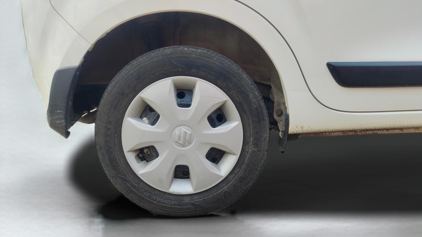 2019 Maruti New Wagon-R VXI 1.0, Petrol, Manual, 35,466 km, Right Rear Wheel