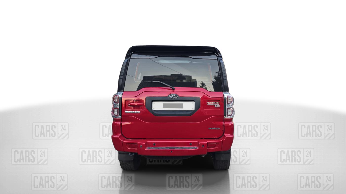 2017 Mahindra Scorpio S10 2WD INTELLI-HYBRID, Diesel, Manual, 1,01,315 km, Back/Rear