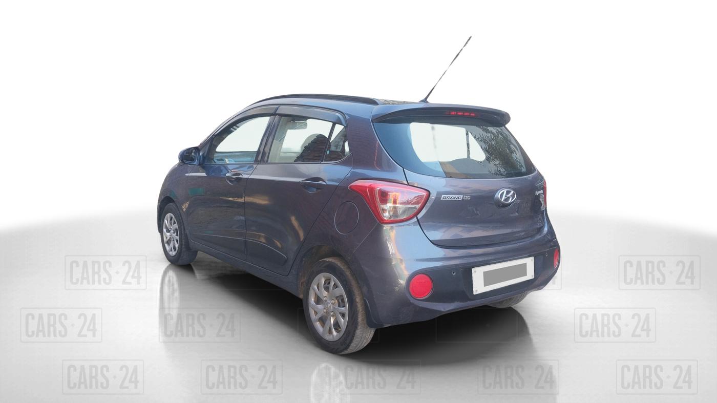 2018 Hyundai Grand i10 SPORTZ 1.2 KAPPA VTVT, Petrol, Manual, 60,303 km, Left Back Diagonal