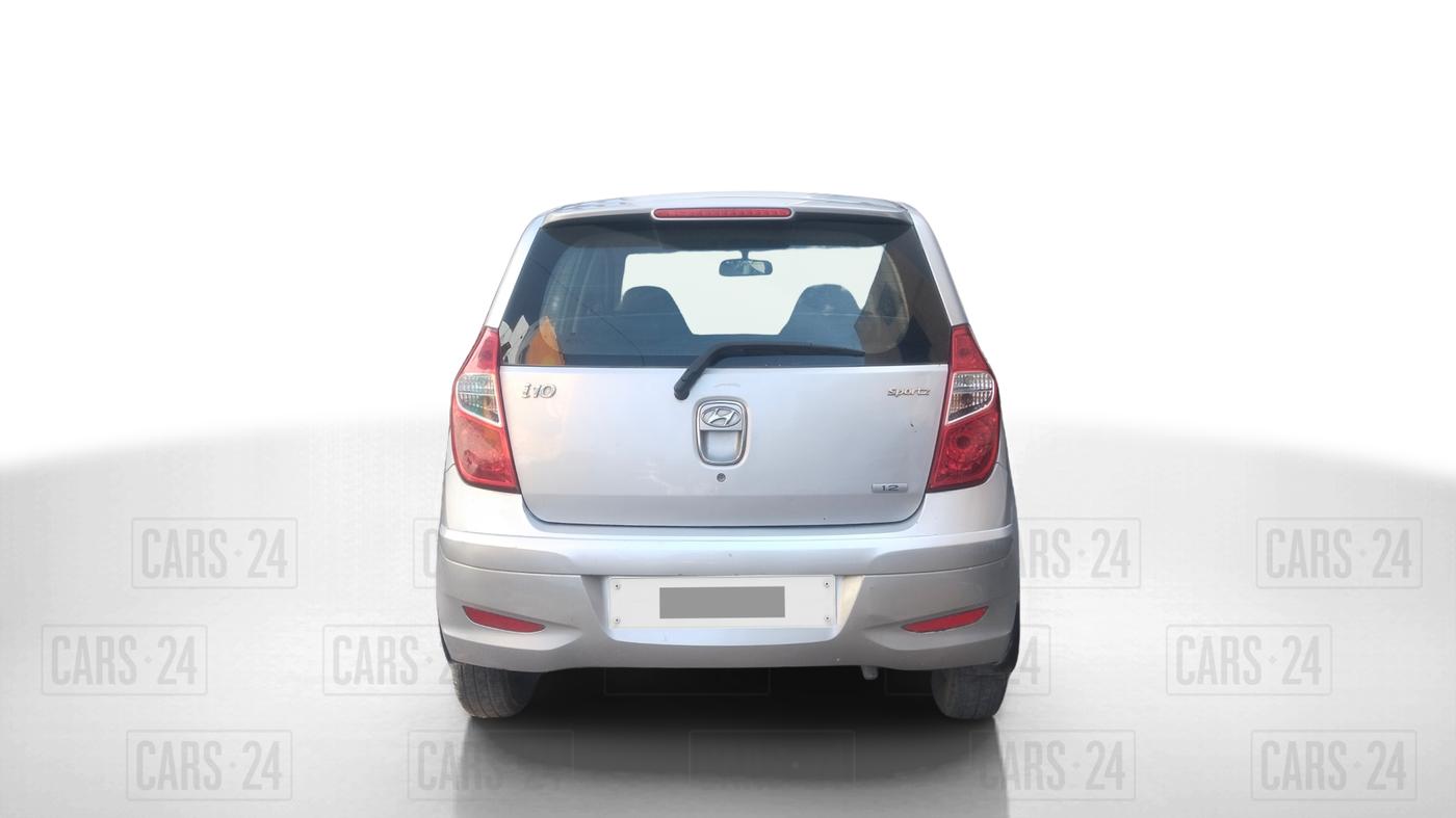 2013 Hyundai i10 SPORTZ 1.2, Petrol, Manual, 65,414 km, Back/Rear