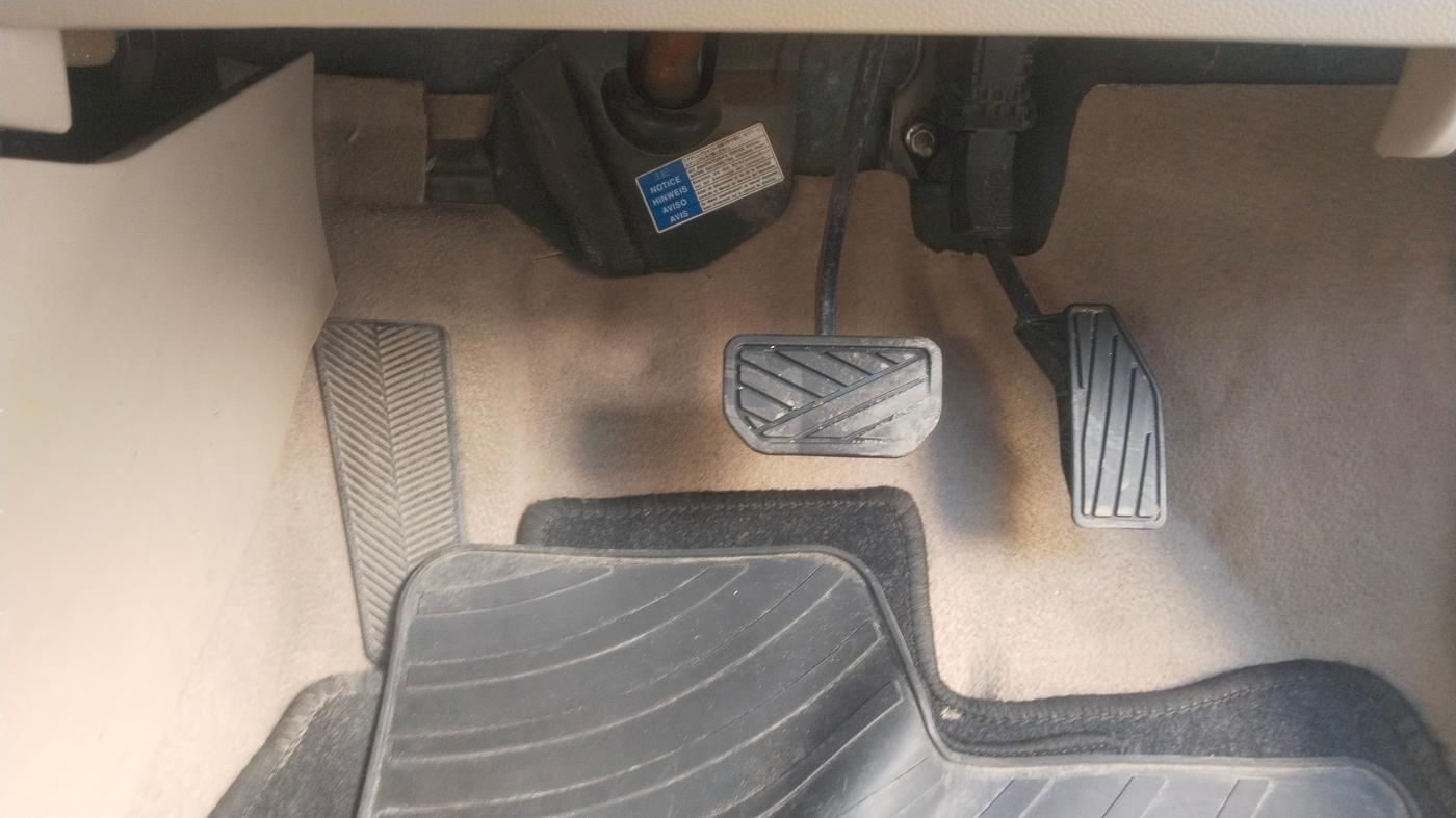 2019 Maruti Dzire VXI AMT, Petrol, Automatic, 55,085 km, Pedals