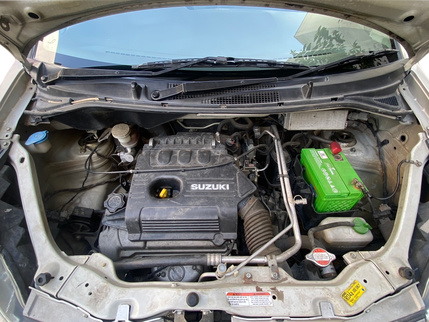 2011 Maruti Zen Estilo LXI, Petrol, Manual, 58,270 km, Open Bonnet