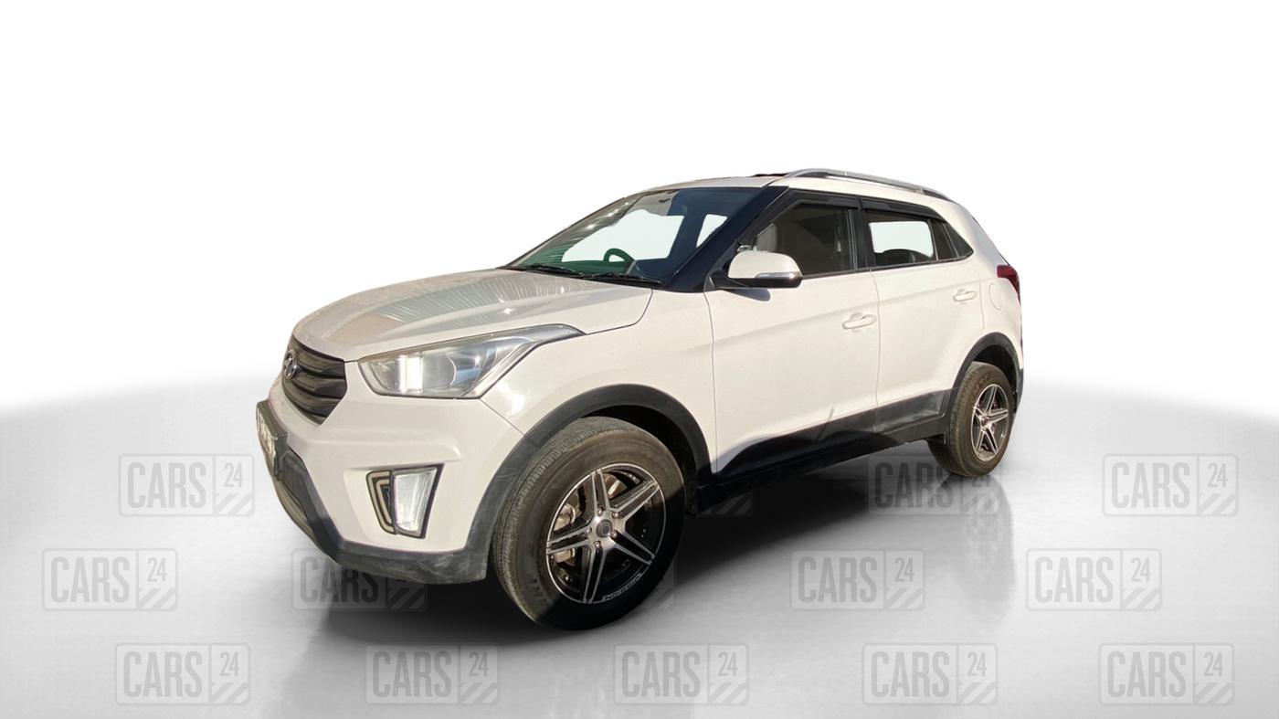 2018 Hyundai Creta E PLUS 1.4 DIESEL, Diesel, Manual, 68,848 km, Left Front Diagonal