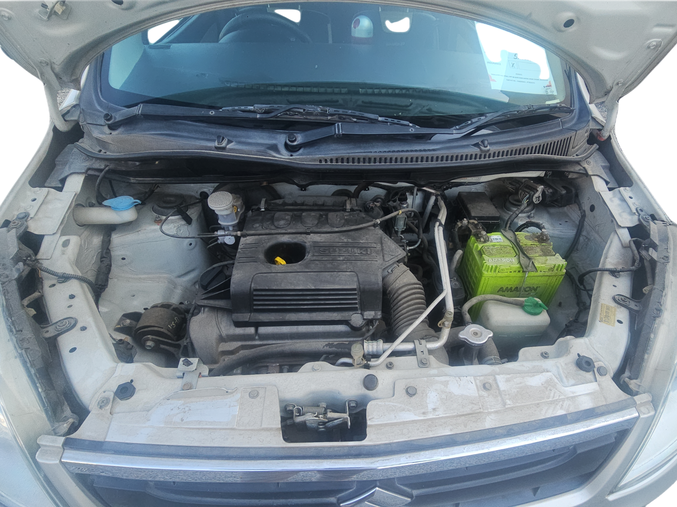 2018 Maruti Wagon R 1.0 VXI, Petrol, Manual, 52,000 km, Open Bonnet