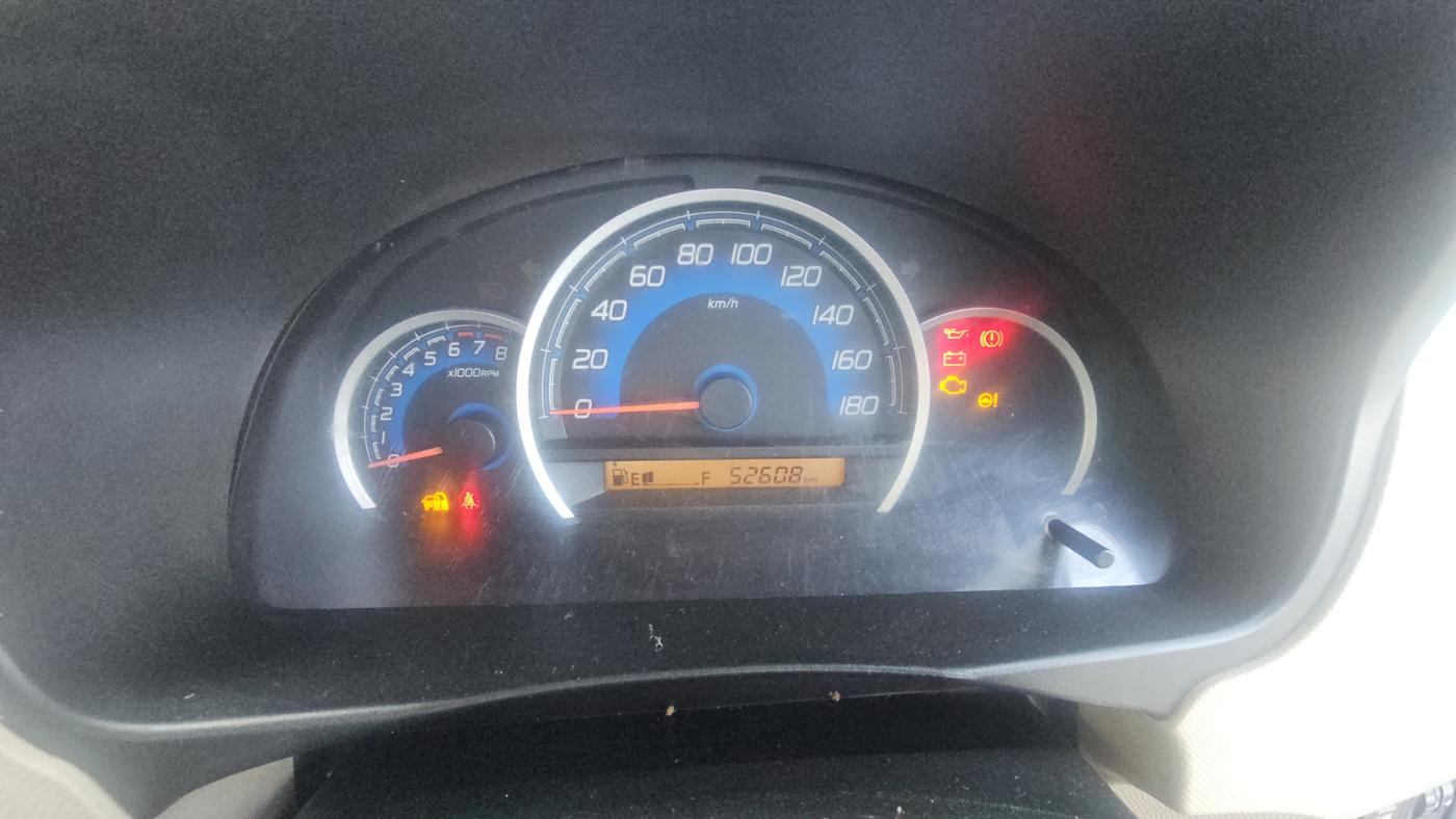 2018 Maruti Wagon R 1.0 VXI, Petrol, Manual, 52,000 km, Odometer Image