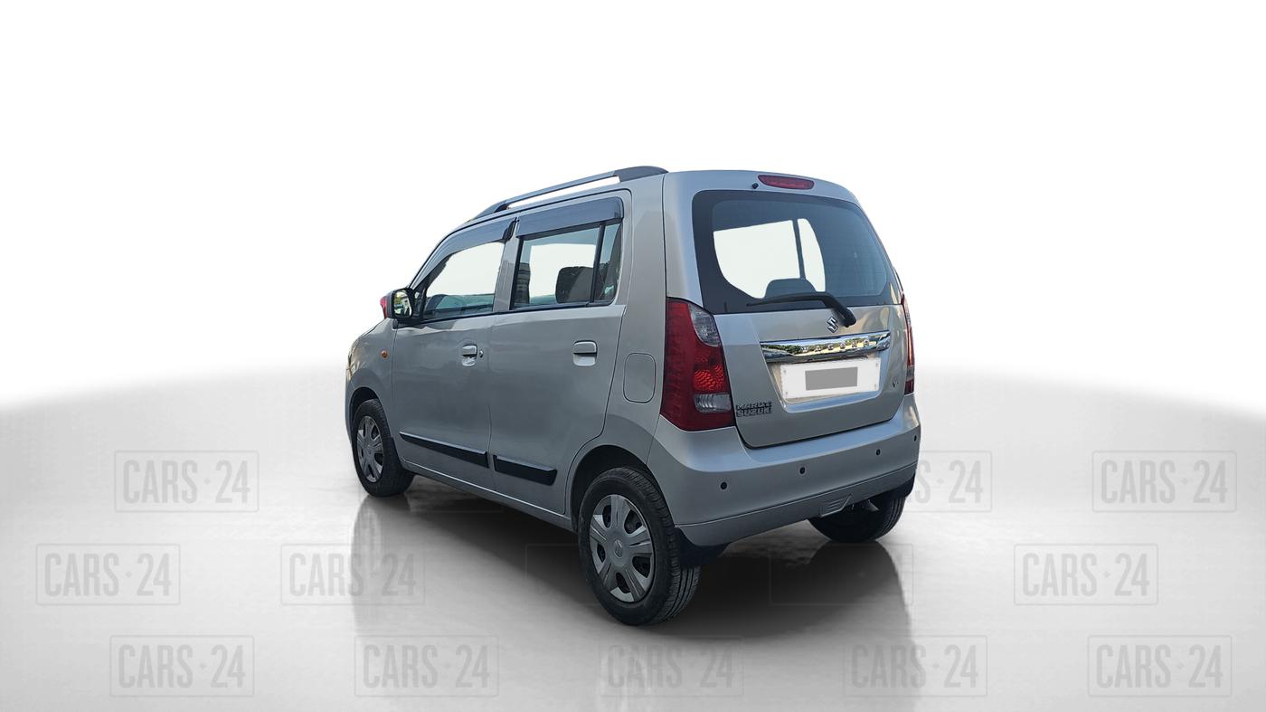 2018 Maruti Wagon R 1.0 VXI, Petrol, Manual, 52,000 km, Left Back Diagonal
