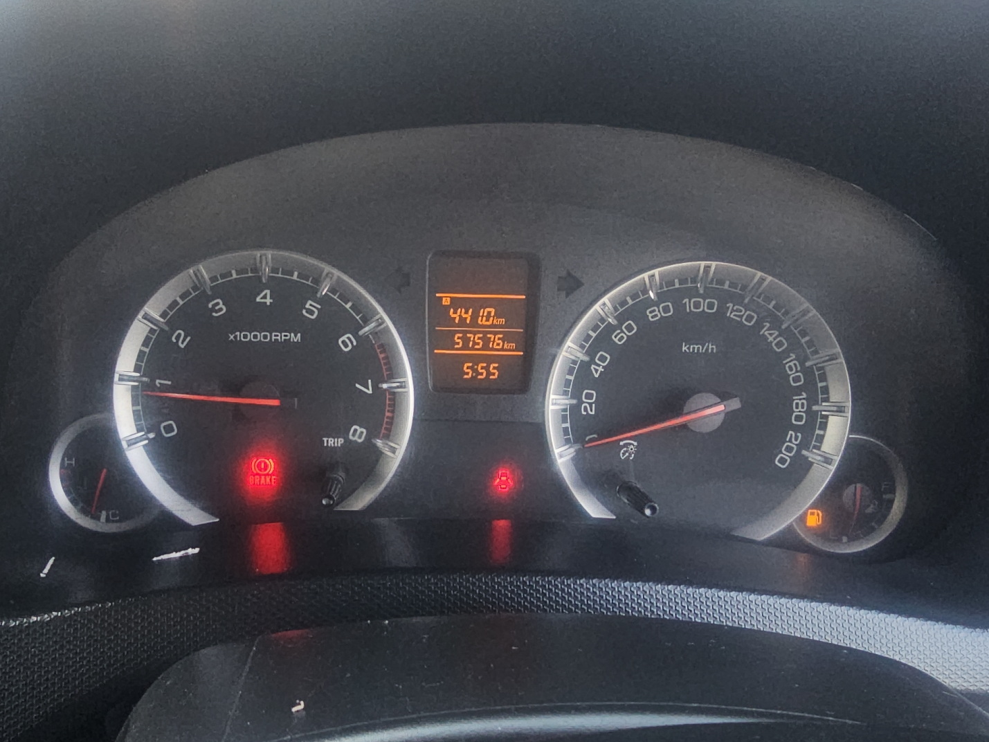 2014 Maruti Swift VXI, Petrol, Manual, 57,576 km, Odometer Image
