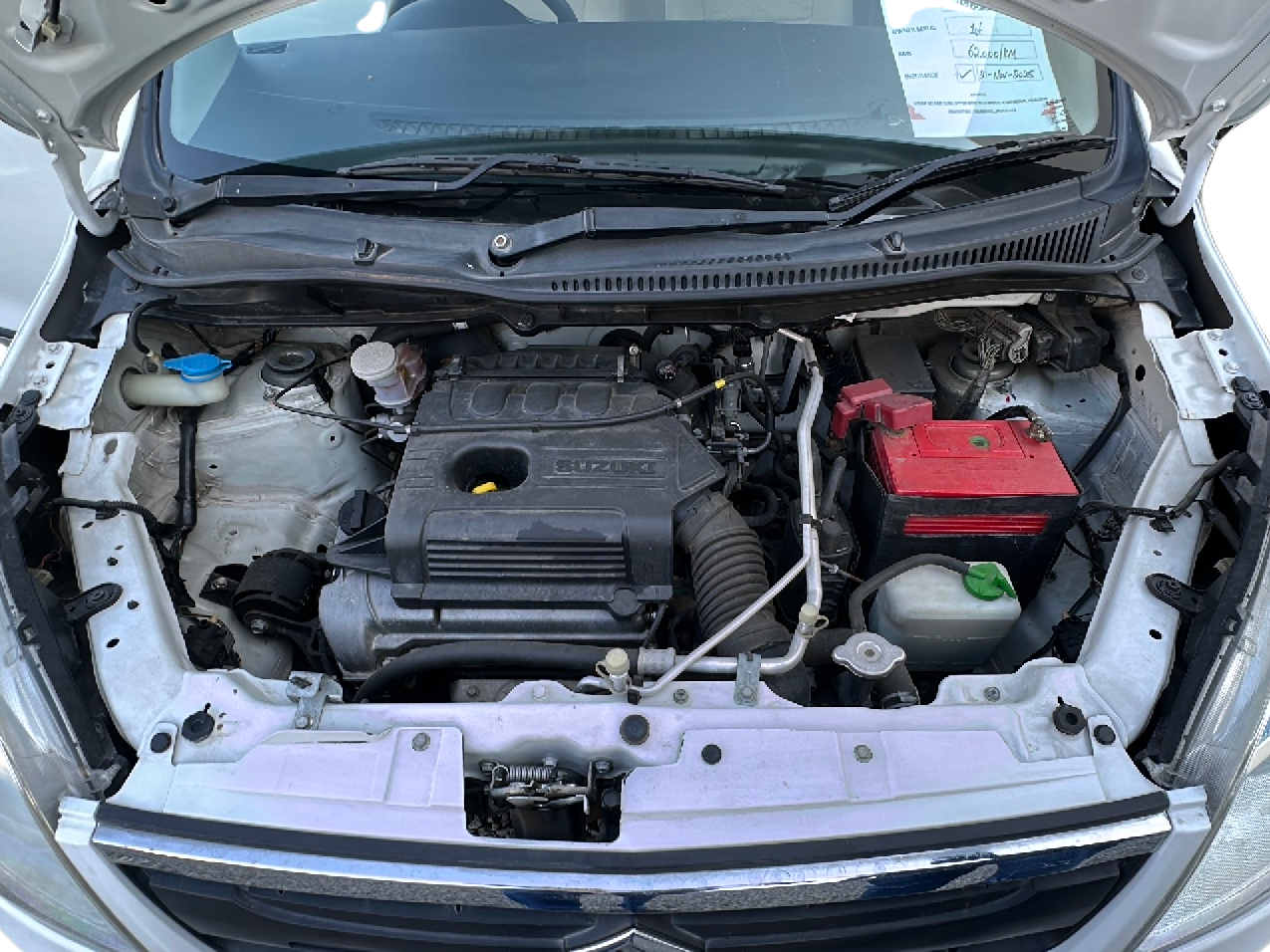 2015 Maruti Wagon R 1.0 LXI, Petrol, Manual, 62,000 km, Open Bonnet