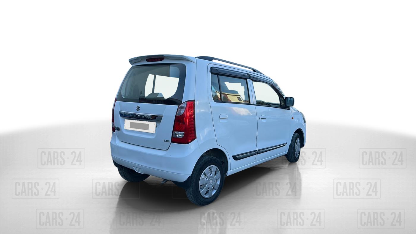 2015 Maruti Wagon R 1.0 LXI, Petrol, Manual, 62,000 km, Right Back Diagonal