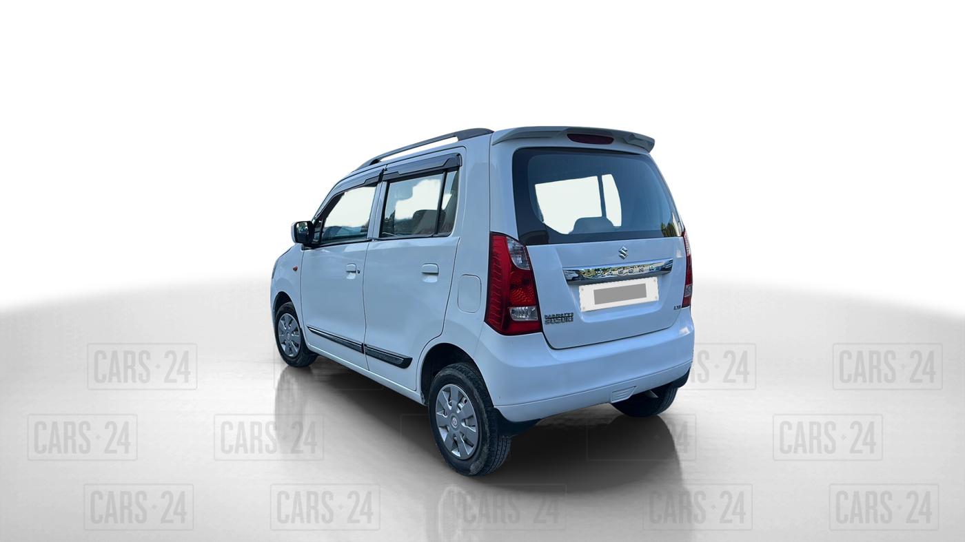 2015 Maruti Wagon R 1.0 LXI, Petrol, Manual, 62,000 km, Left Back Diagonal