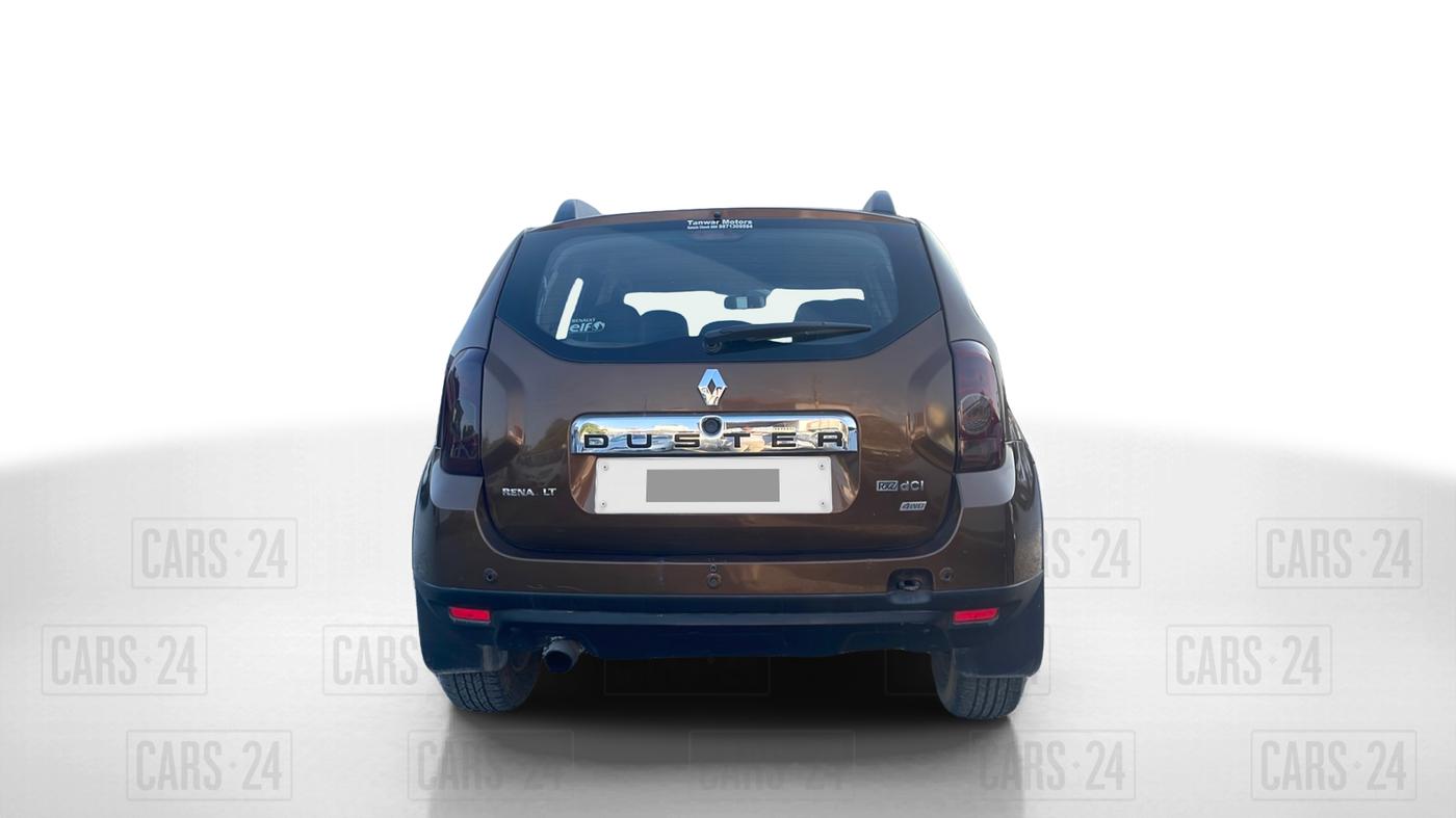 2015 Renault Duster 110 PS RXZ 4X4 MT DIESEL, Diesel, Manual, 74,640 km, Back/Rear