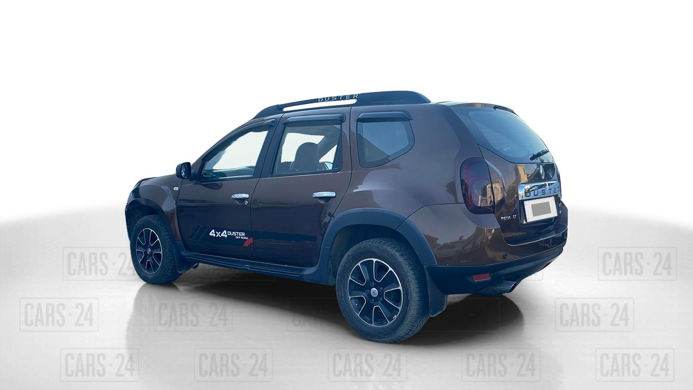 2015 Renault Duster 110 PS RXZ 4X4 MT DIESEL, Diesel, Manual, 74,640 km, Left Back Diagonal