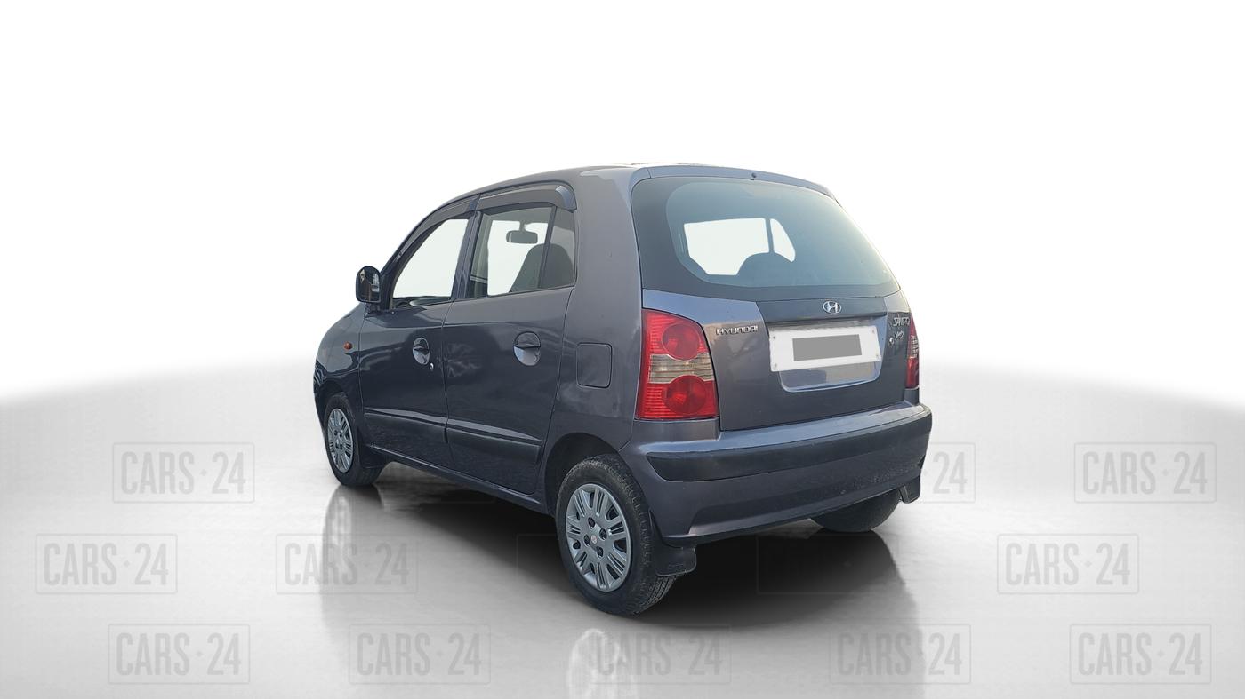2011 Hyundai Santro Xing GL, Petrol, Manual, 77,000 km, Left Back Diagonal