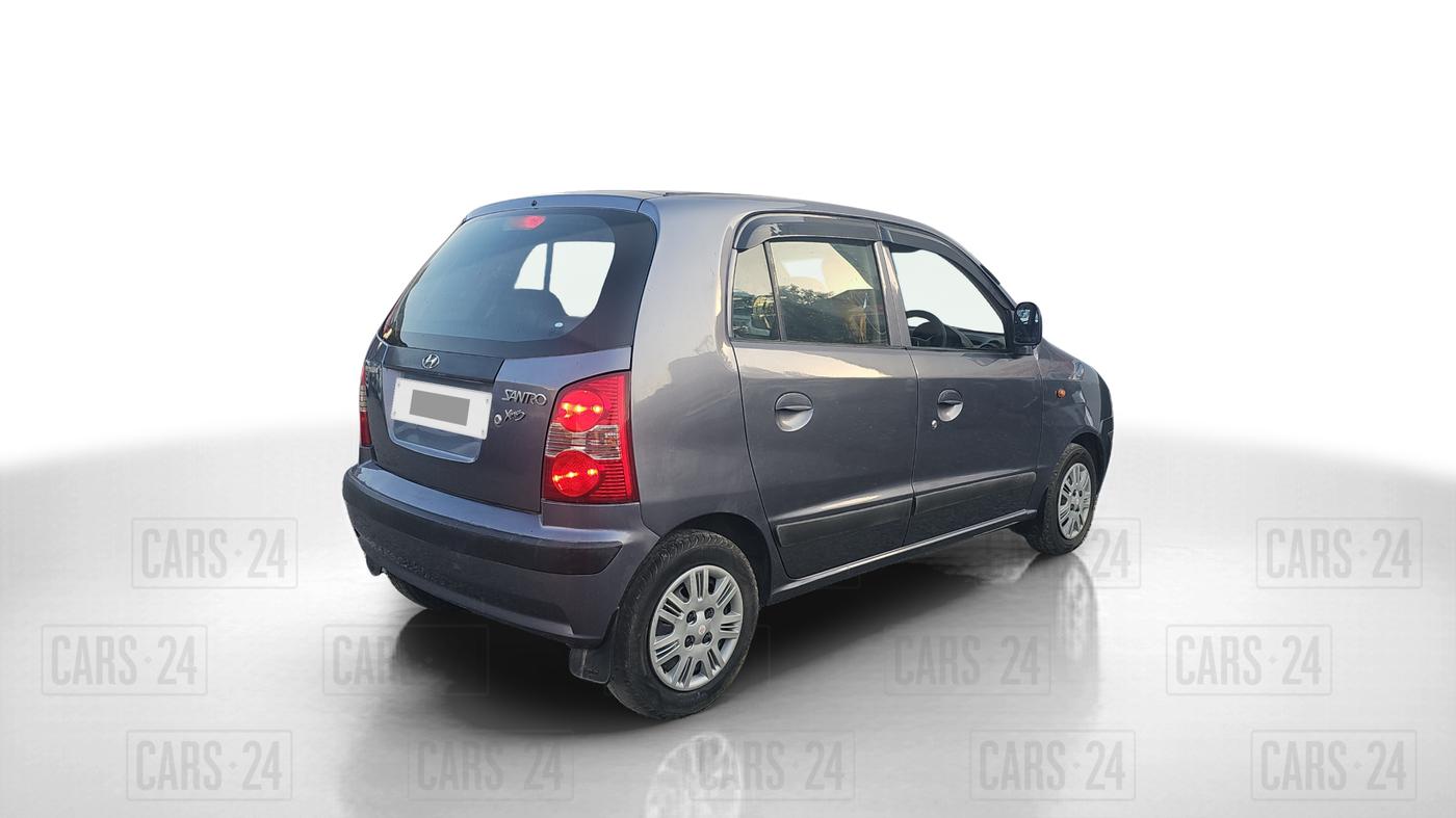 2011 Hyundai Santro Xing GL, Petrol, Manual, 77,000 km, Right Back Diagonal