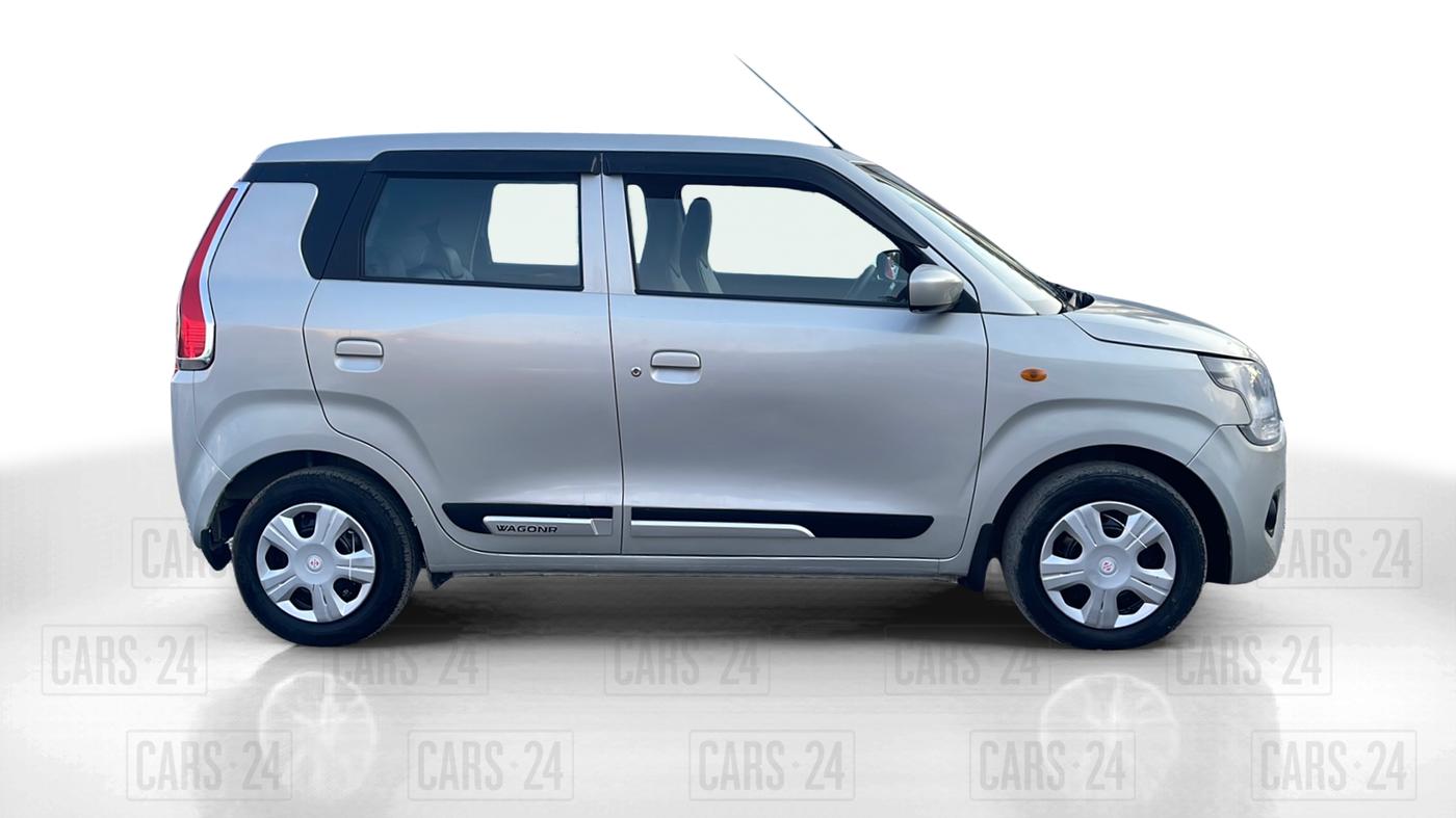 2020 Maruti New Wagon-R VXI 1.0, Petrol, Manual, 76,000 km, Right Side View