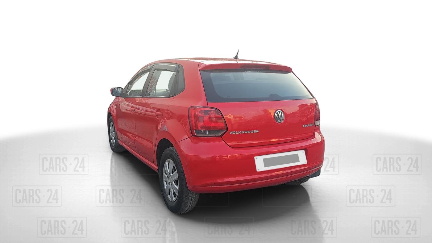 2011 Volkswagen Polo COMFORTLINE 1.2L, Diesel, Manual, 72,500 km, Left Back Diagonal