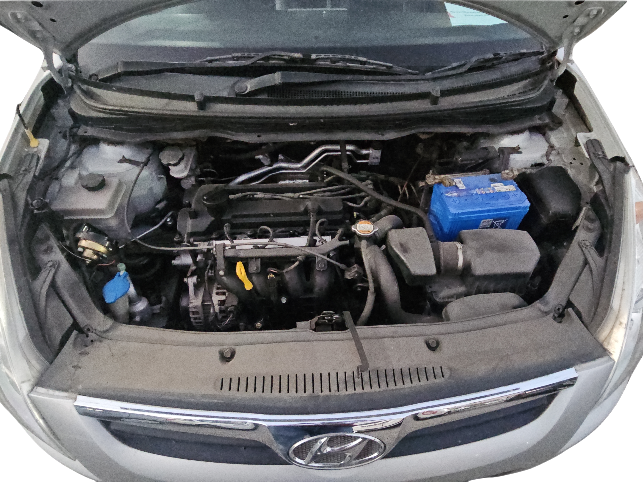 2011 Hyundai i20 SPORTZ (O) 1.2, Petrol, Manual, 64,500 km, Open Bonnet