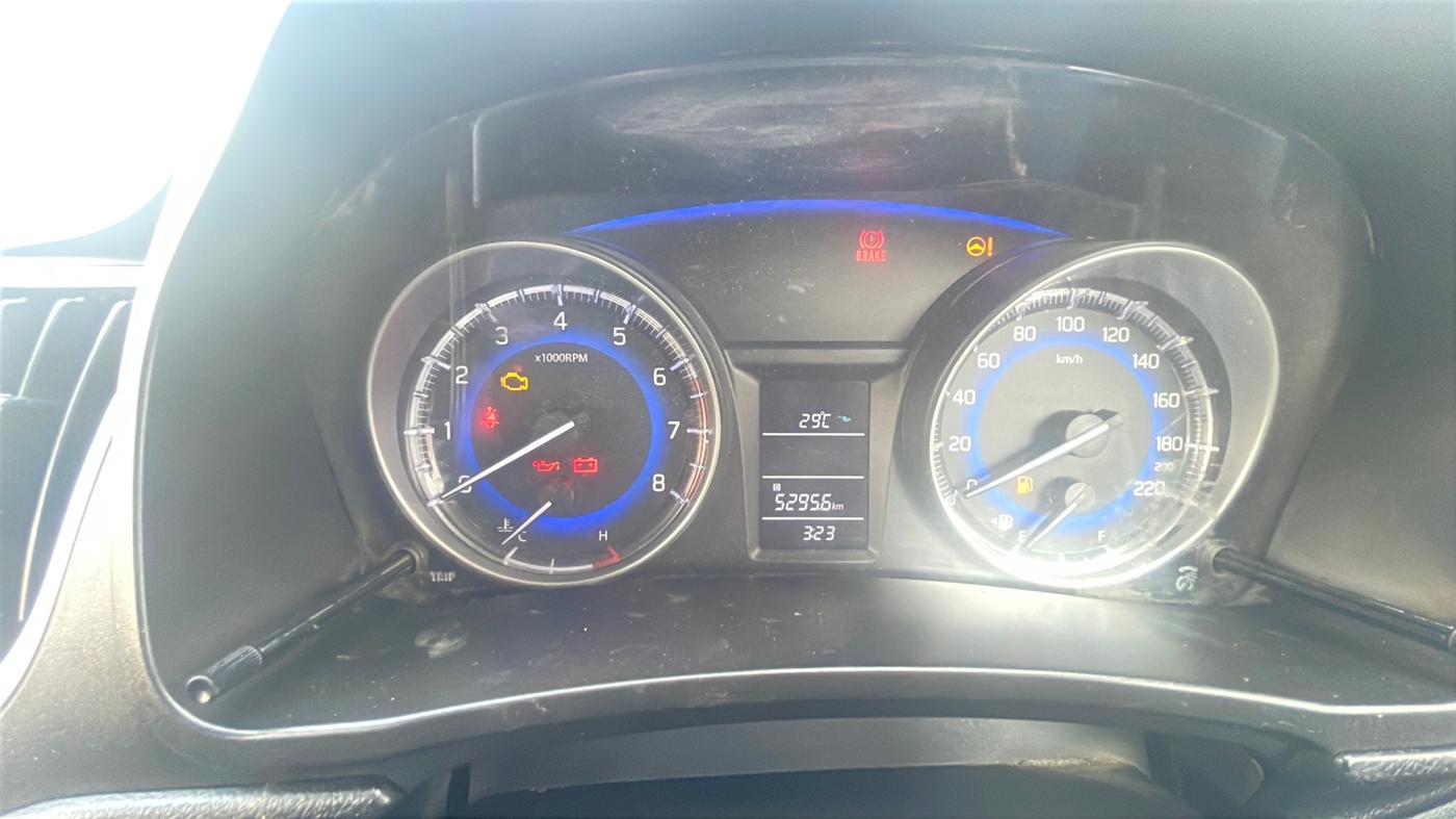 2017 Maruti Baleno DELTA PETROL 1.2, Petrol, Manual, 52,956 km, Odometer Image