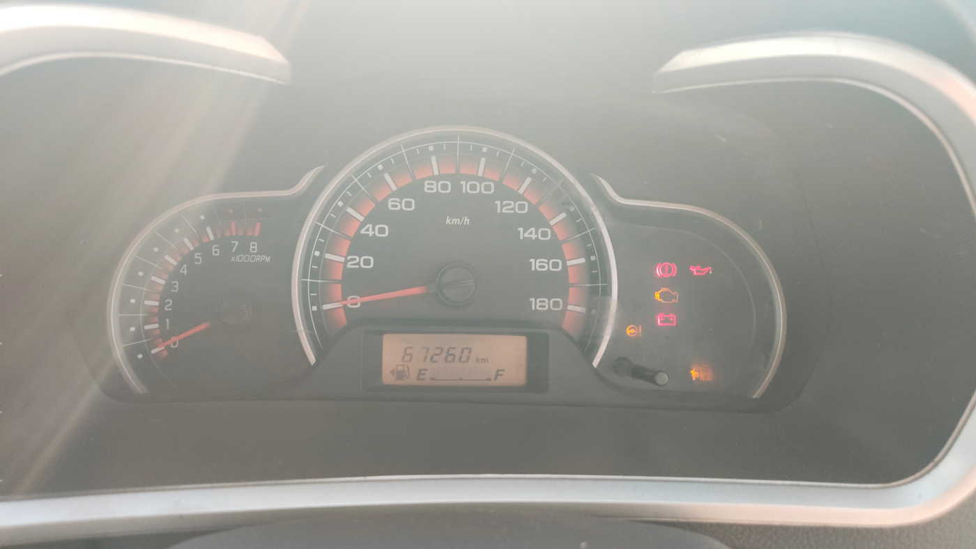 2017 Maruti Alto K10 VXI, Petrol, Manual, 67,260 km, Odometer Image