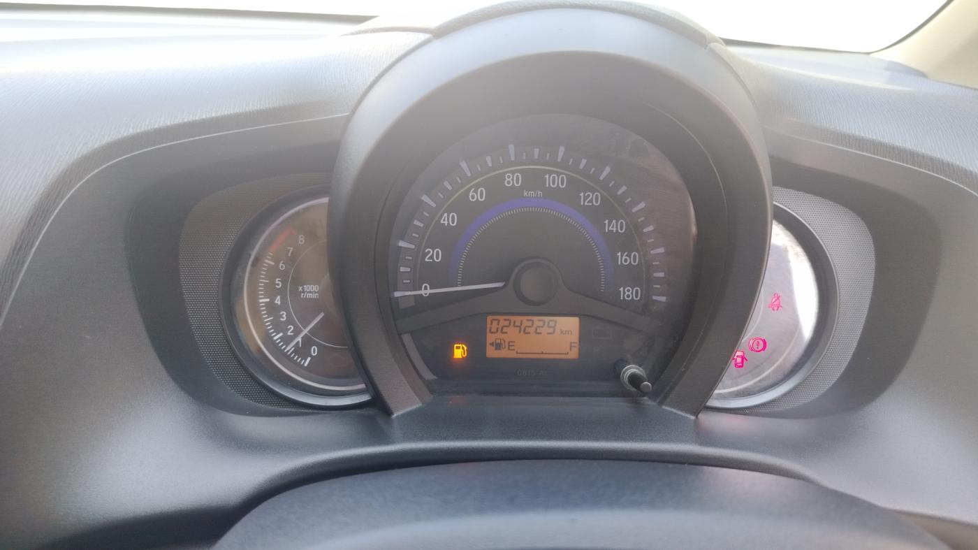 2015 Honda Brio S MT, Petrol, Manual, 24,229 km, Odometer Image