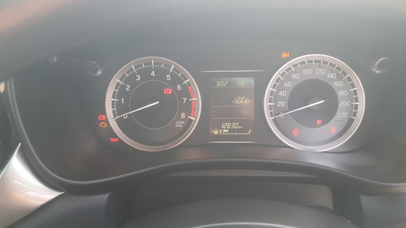 2024 Maruti Baleno DELTA PETROL 1.2, Petrol, Manual, 12,830 km, Odometer Image
