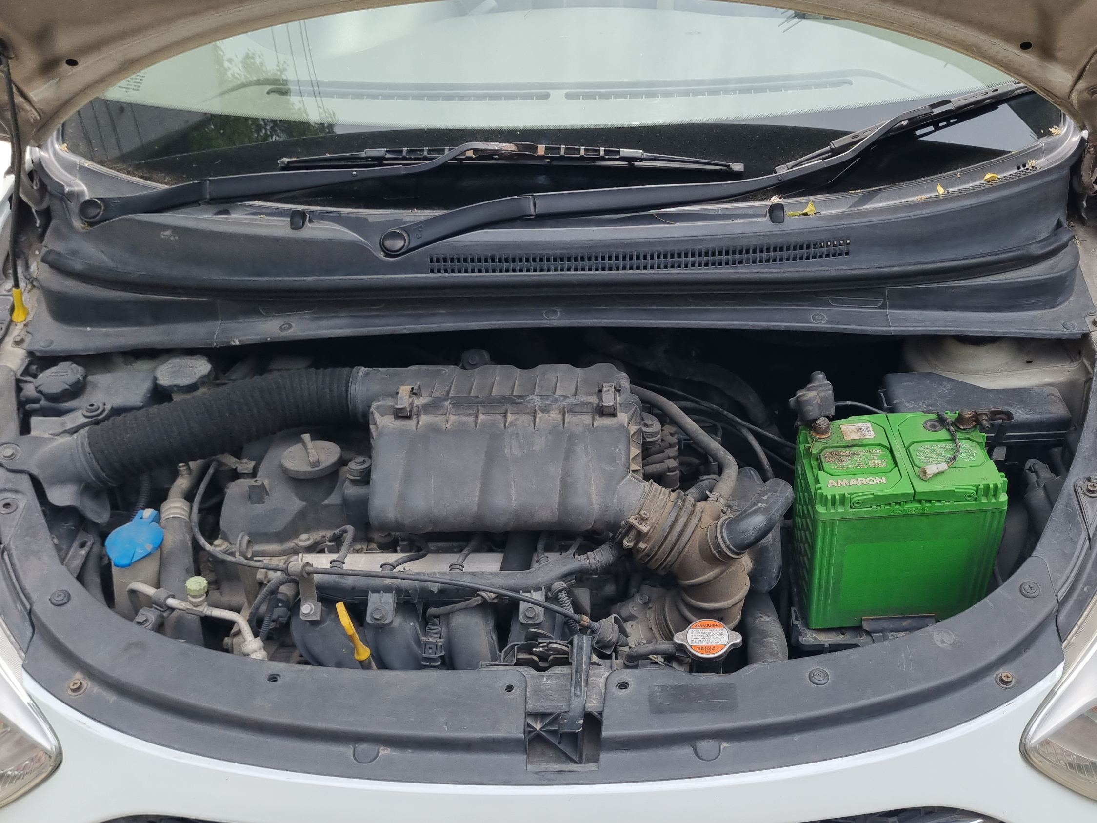 2012 Hyundai i10 MAGNA 1.2, Petrol, Manual, 71,418 km, Open Bonnet