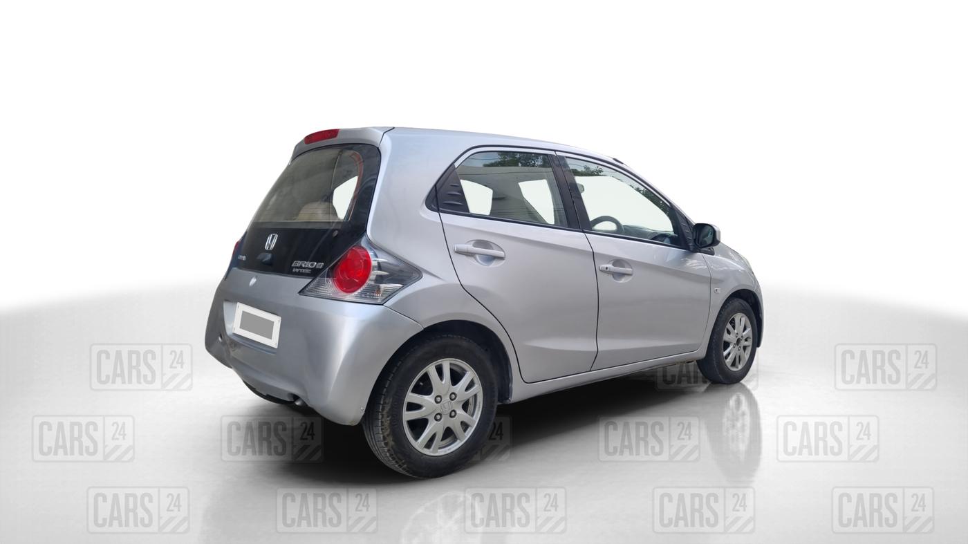 2013 Honda Brio V MT, Petrol, Manual, 79,237 km, Right Back Diagonal