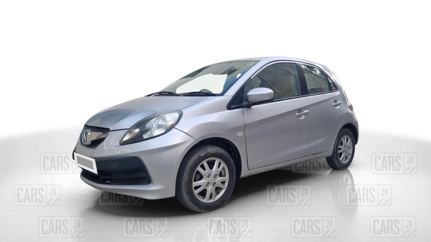 2013 Honda Brio V MT, Petrol, Manual, 79,237 km, Left Front Diagonal