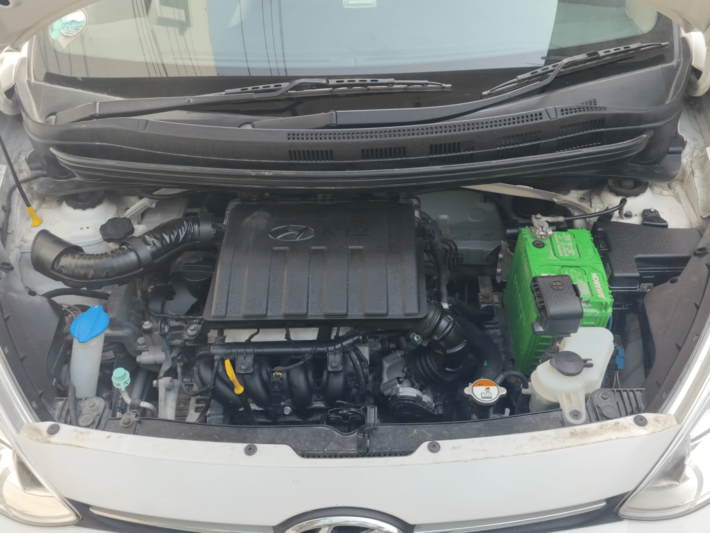 2016 Hyundai Grand i10 MAGNA 1.2 KAPPA VTVT, Petrol, Manual, 36,503 km, Open Bonnet