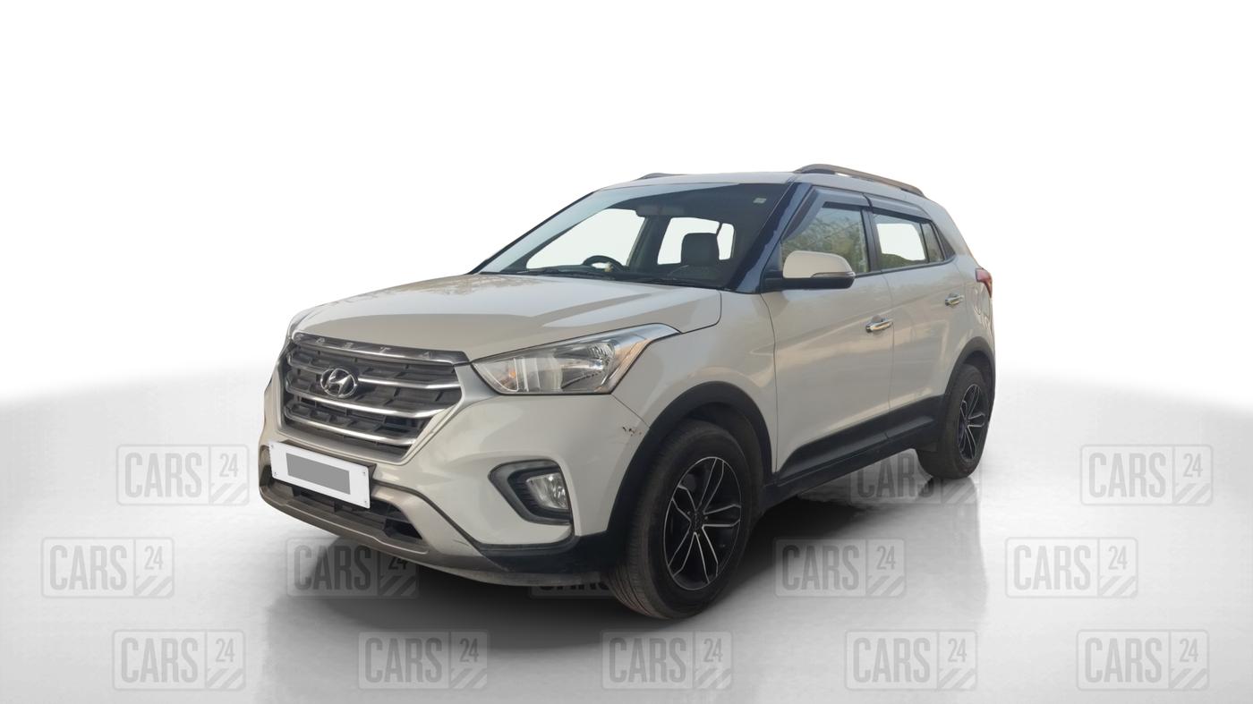 2018 Hyundai Creta E PLUS 1.4 DIESEL, Diesel, Manual, 97,129 km, Left Front Diagonal