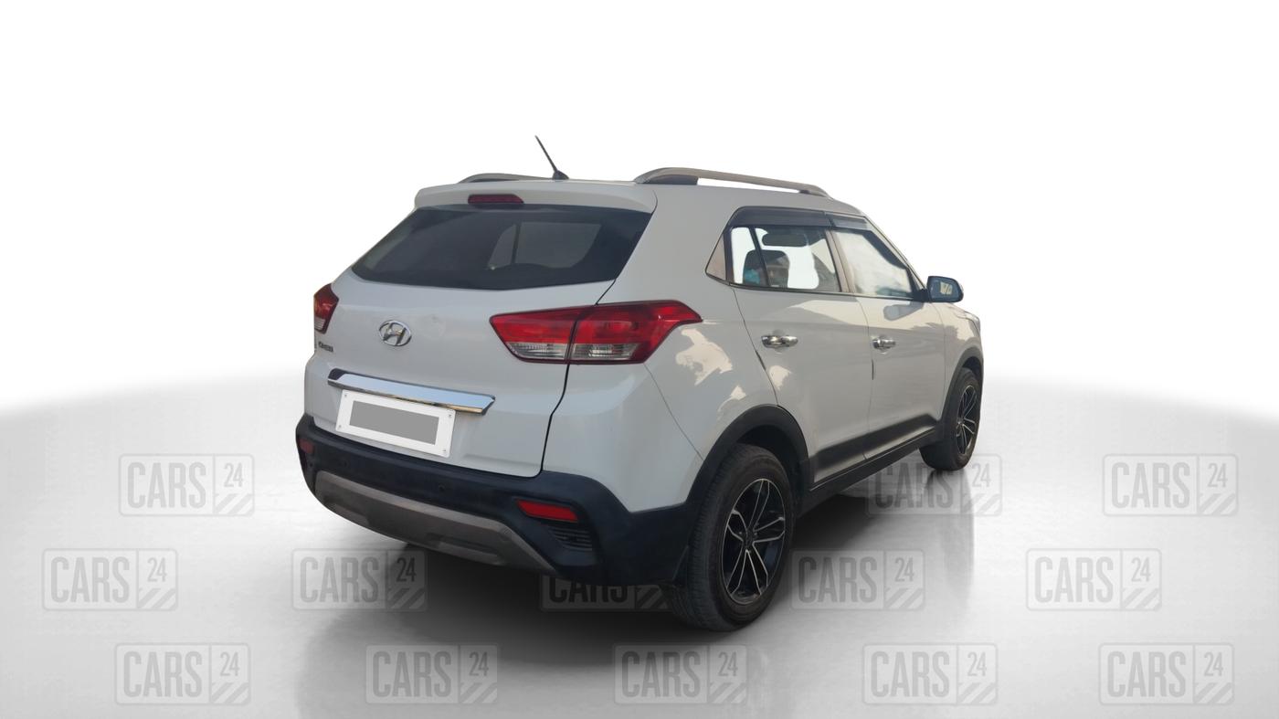 2018 Hyundai Creta E PLUS 1.4 DIESEL, Diesel, Manual, 97,129 km, Right Back Diagonal
