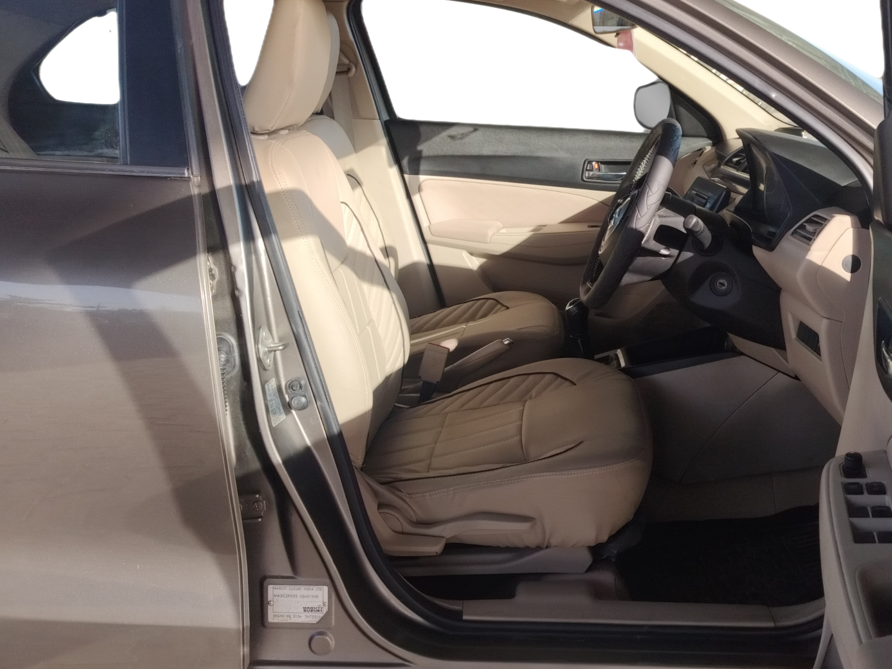 2019 Maruti Dzire VDI, Diesel, Manual, 74,983 km, Right Side Front Door Cabin