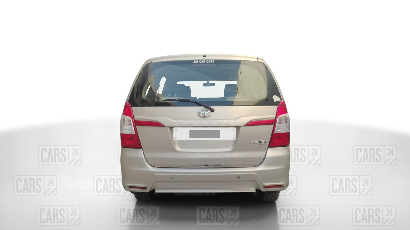 2015 Toyota Innova 2.5 GX 8 STR, Diesel, Manual, 1,32,283 km, Back/Rear