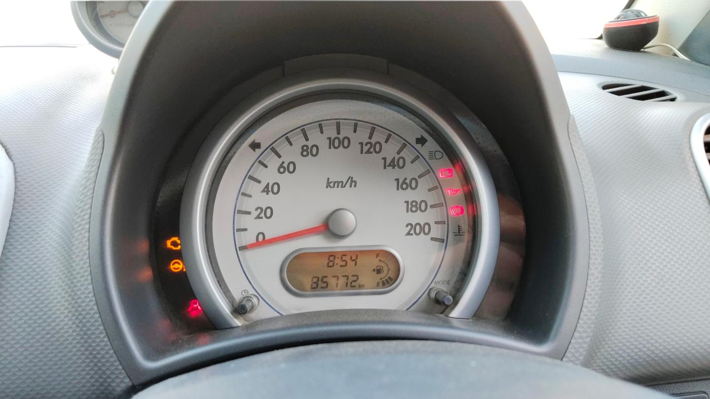2013 Maruti Ritz VDI, Diesel, Manual, 85,772 km, Odometer Image