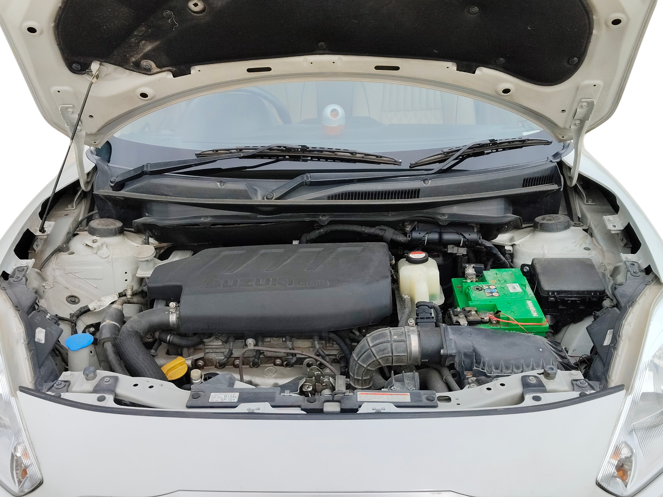 2018 Maruti Dzire LDI, Diesel, Manual, 72,014 km, Open Bonnet